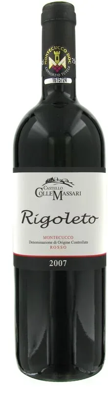 Montecucco DOC Rigoletto Castello Colle Massari - 2023 - Toskana, Italien