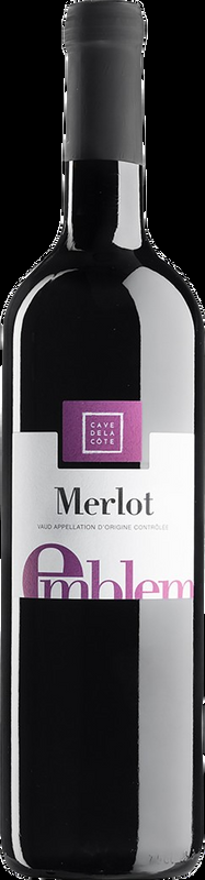 Merlot Emblem Vaud AOC Cave de la Côte - 2024 - Waadt, Schweiz