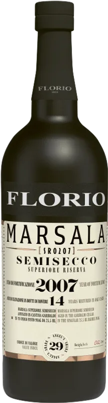Marsala Superiore Riserva DOC Semisecco Cantina Florio - 2008 - Sizilien, Italien