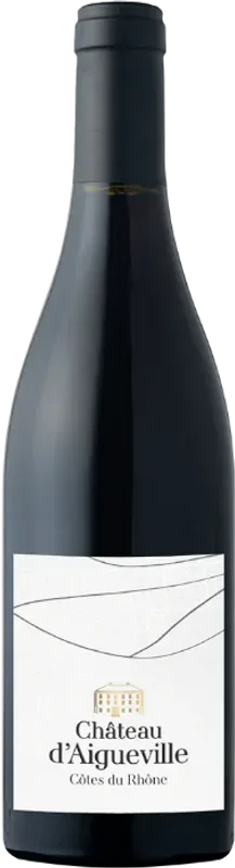 Cotes du Rhone Rouge AOC Château d'Aigueville - 2023 - Côtes du Rhône, Frankreich