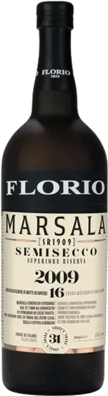 Marsala Semisecco Superiore Riserva Premium Florio - 2009 - Sizilien, Italien