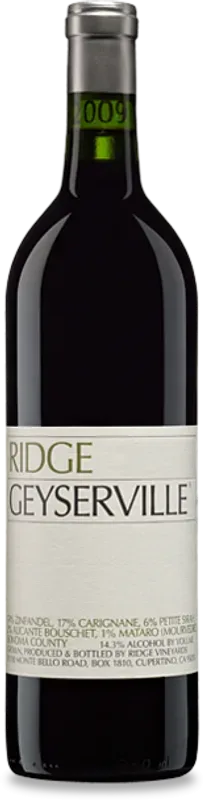 Geyserville Sonoma County Ridge Vineyards - 2021 - Kalifornien, USA