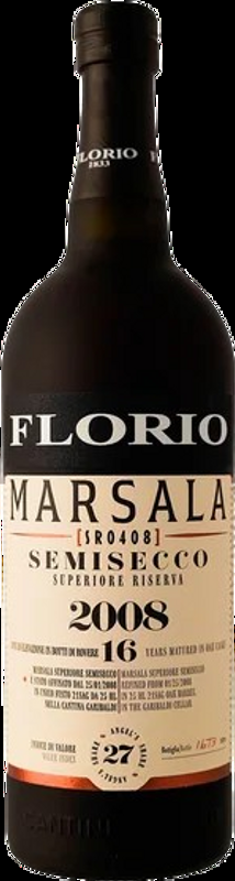 Marsala Semisecco Superiore Riserva Premium Florio - 2008 - Sizilien, Italien