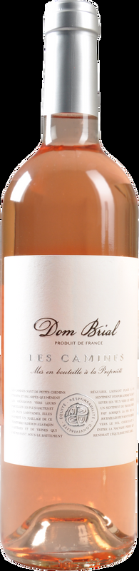 Les Camines Rosé Vignobles Dom Brial Côtes Catalanes Vignobles Dom Brial - 2018 - Midi - Languedoc-Roussillon, Frankreich