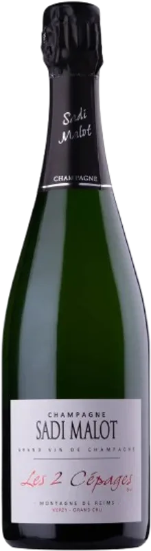 Champagne Brut Grand Cru Les 2 Cépages Sadi-Malot - Champagne, Frankreich