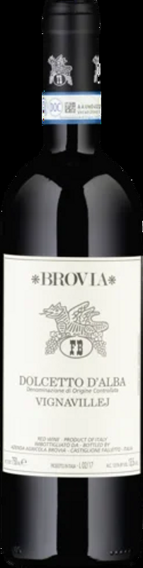Dolcetto D'Alba DOC Vignavillej Brovia - 2021 - Piemont, Italien