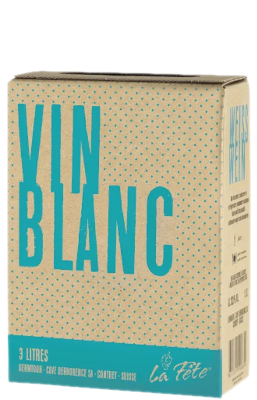 Vin Blanc La Fête BiB Germidor Cave Derborence SA - Schweiz