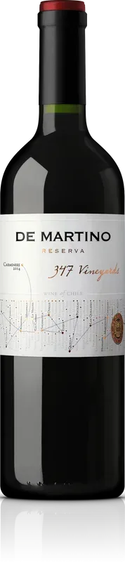 Carmenere Reserva 347 Vineyards De Martino - 2022 - Valle Central, Chile
