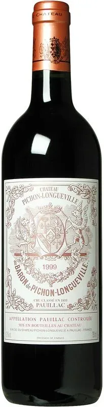 Chateau Pichon-Longueville-Baron 2e Cru Classe Pauillac AOC Château Pichon-Longueville Baron - 2012 - Bordeaux, Frankreich
