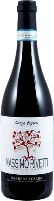 Barbera D'Alba Superiore DOC Senza Segreti Massimo Rivetti - 2023 - Piemont, Italien