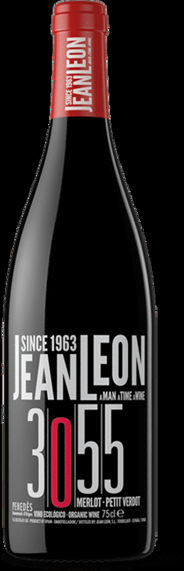 Merlot Petit Verdot 3055 Jean León - 2022 - Katalonien, Spanien