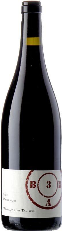 3 BAR Pinot noir Weingut zum Talheim Hansruedi Adank - 2022 - Bündner Herrschaft, Schweiz