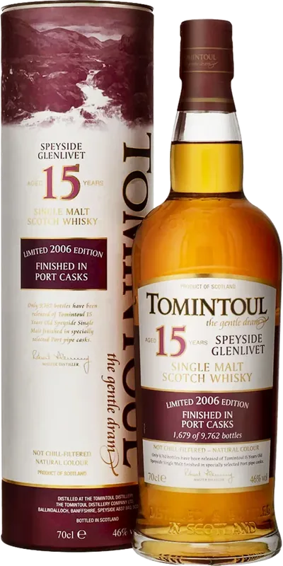 Tomintoul 15yo 2006 Portwood Finish Whisky Tomintoul - Schottland, Grossbritannien