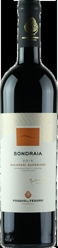 Sondraia Bolgheri Superiore DOC Poggio al Tesoro - 2019 - Toskana, Italien