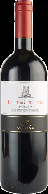 Torre di Ceparano Romagna Sangiovese Superiore Riserva DOC Fattoria Zerbina - 2019 - Emilia-Romagna, Italien