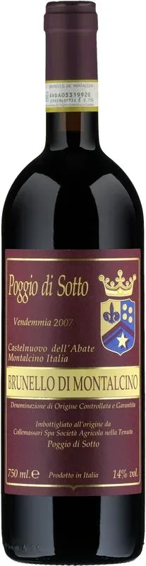 Brunello di Montalcino DOCG Poggio di Sotto - 2019 - Toskana, Italien