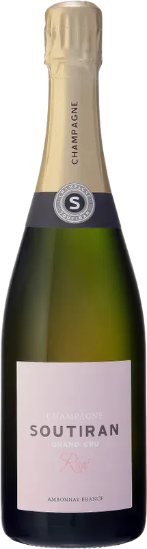 Champagne Rose Brut Grand Cru Alain Soutiran - Champagne, Frankreich