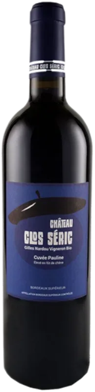 Cuvée Pauline Rouge Supérieur AOC Château Clos Séric - 2020 - Bordeaux, Frankreich