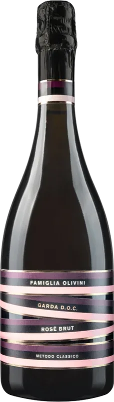 Garda Rosé Brut DOC Metodo Classico Olivini - 2022 - Lombardei, Italien