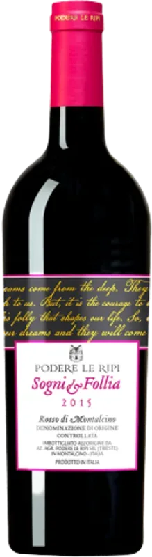 Rosso di Montalcino Sogni e Follia DOC Podere le Ripi - 2019 - Toskana, Italien