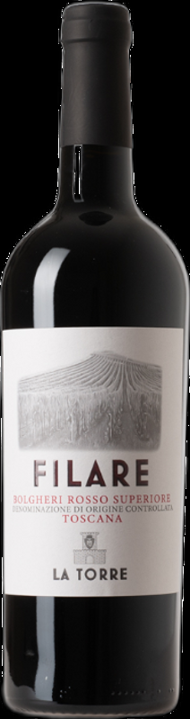 Bolgheri Superiore Filare DOC Cantina La Torre - 2019 - Toskana, Italien