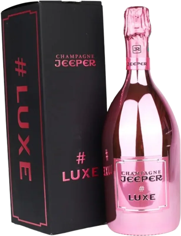 Champagne Brut Rosé Luxe AOC Jeeper - Champagne, Frankreich