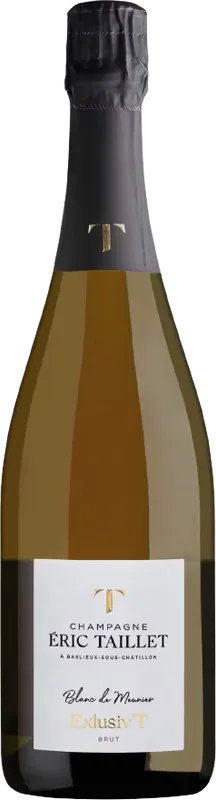 Champagne AOC Brut Exclusiv' T Blanc de Meunier Éric Taillet - Champagne, Frankreich