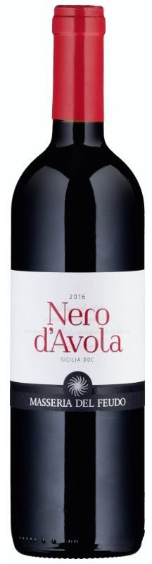 Nero d'Avola Via Rossa Sicilia DOC Masseria del Feudo - 2022 - Sizilien, Italien