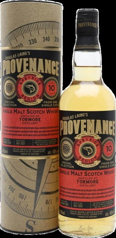 Provenance Tormore10y Single Malt Whisky Provenance - Schottland, Grossbritannien