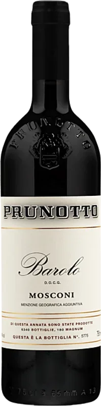 Barolo Mosconi DOCG Prunotto - 2019 - Piemont, Italien
