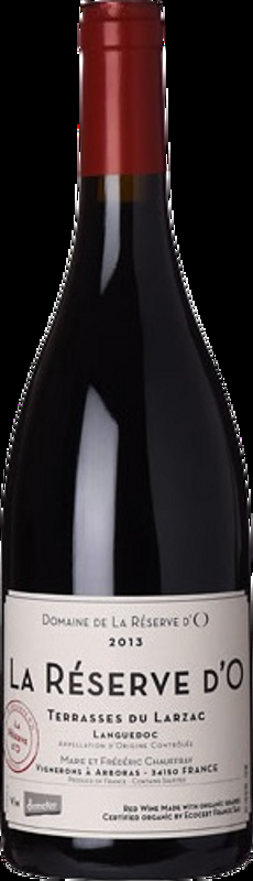 La Reserve d'O AOC Terrasses du Larzac Marie Chauffray - 2018 - Midi - Languedoc-Roussillon, Frankreich