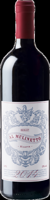 Merlot Ticino DOC Al Mulinetto - 2021 - Tessin, Schweiz