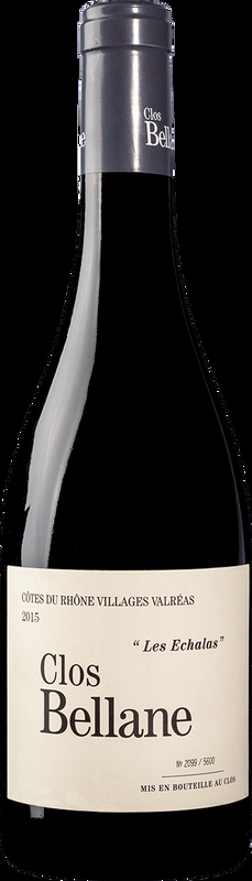 Les Echalas Côtes du Rhône Villages Valréas Rouge Clos Bellane - 2022 - Côtes du Rhône, Frankreich