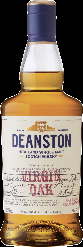 Deanston Virgin Oak Single Malt Scotch Whisky Deanston - Schottland, Grossbritannien