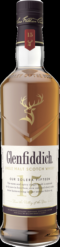 Glenfiddich 15y Our Solera Single Malt Scotch Whisky William Grant & Sons - Schottland, Grossbritannien