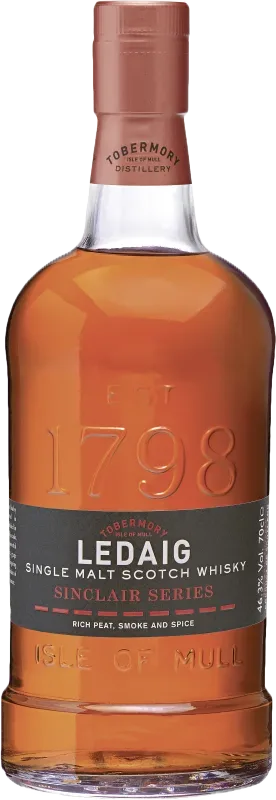 Sinclair Series Rioja Cask Single Malt Scotch Whisky Ledaig - Schottland, Grossbritannien
