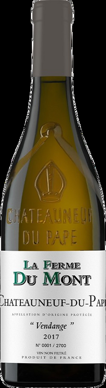 Châteauneuf du Pape BLANC Vendange AOP Domaine de la Ferme du Mont Benault - 2023 - Côtes du Rhône, Frankreich