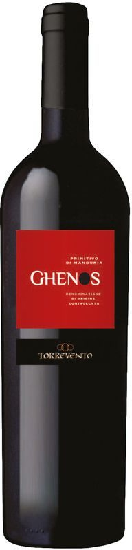 Ghenos Primitivo di Manduria DOC rosso Torrevento - 2018 - Apulien, Italien