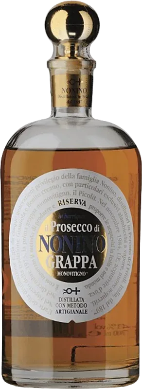 Grappa Il Prosecco – Riserva in barriques e piccole botti Monovitigno Nonino - Friaul, Italien