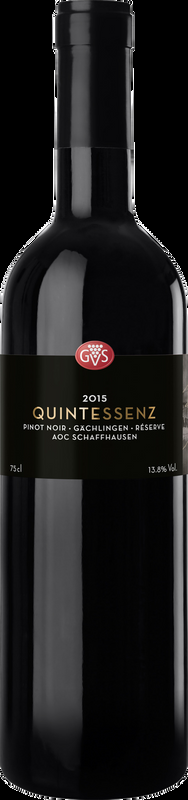 Quintessenz Gächlingen Pinot Noir Réserve GVS Schachenmann - 2022 - Schaffhausen, Schweiz