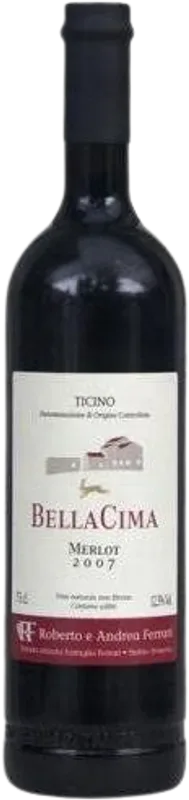Bella Cima Riserva Merlot del Ticino DOC Ferrari - 2018 - Tessin, Schweiz