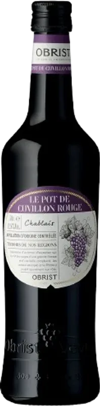 Pot de Cuvillon - Chablais Rouge AOC Obrist - Waadt, Schweiz