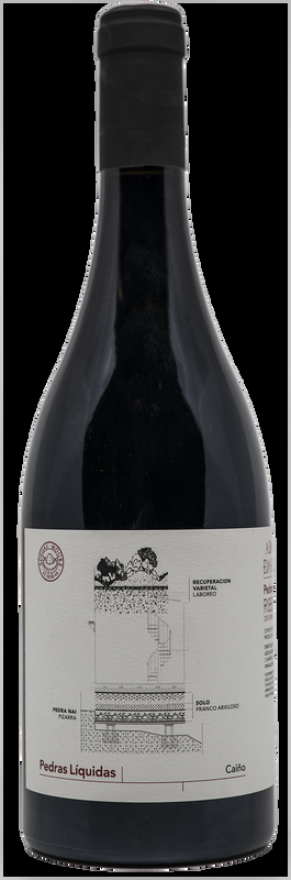 Caiño 1124 Tinto Barrica Ribeira Sacra DO Abadía Da Cova - 2020 - Galizien, Spanien