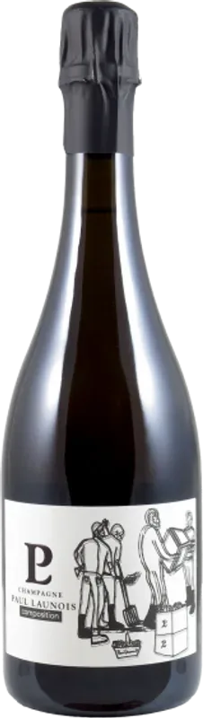 Composition #7 Extra Brut Blanc de Blancs AC Paul Launois - Champagne, Frankreich