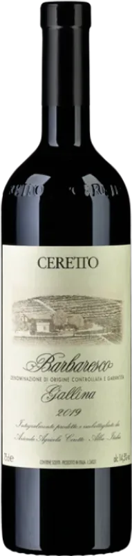 Barbaresco Gallina Azienda Vinicole Ceretto - 2020 - Piemont, Italien