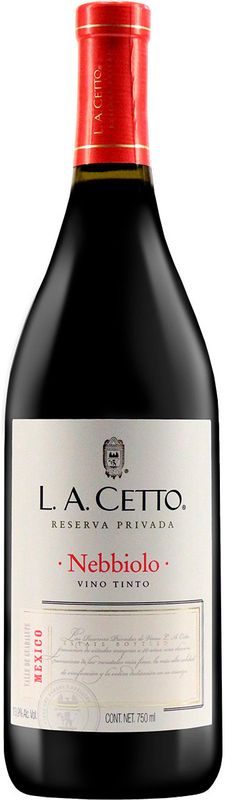 Nebbiolo Private Reserve Vinicola L.A. Cetto - 2019 - Baja California, Mexiko