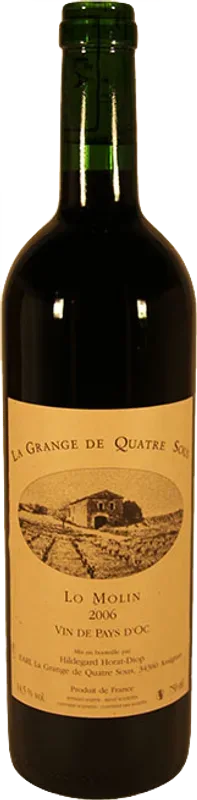 Lo Molin VDP d'Oc Grange de Quatre Sous - 2014 - Midi - Languedoc-Roussillon, Frankreich