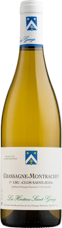 Saint Genys Chassagne-Montrachet Saint Jean 1er Cru Blanc Héritiers Saint-Genys - 2022 - Burgund, Frankreich
