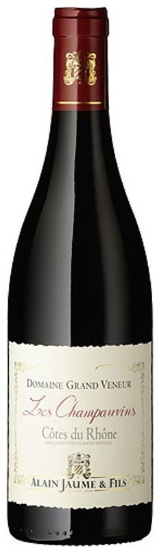 Cotes du Rhone Villages Les Champauvins AOC Alain Jaume & Fils - 2022 - Côtes du Rhône, Frankreich
