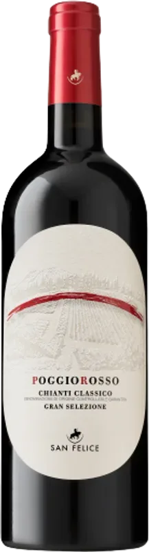 Poggio Rosso Chianti Classico Gran Selezione DOCG San Felice - 2019 - Toskana, Italien